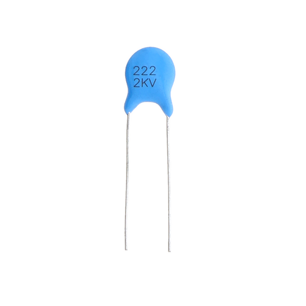 2.2nF 2KV Ceramic Disc Capacitor ±20% Y5P High Voltage Radial Capacitor