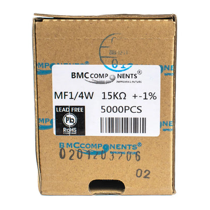 91k ohm 1% 1/4 Watt Resistor (Box of 5000) - MFR