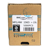 910k ohm 1% 1/4 Watt Resistor (Box of 5000) - MFR