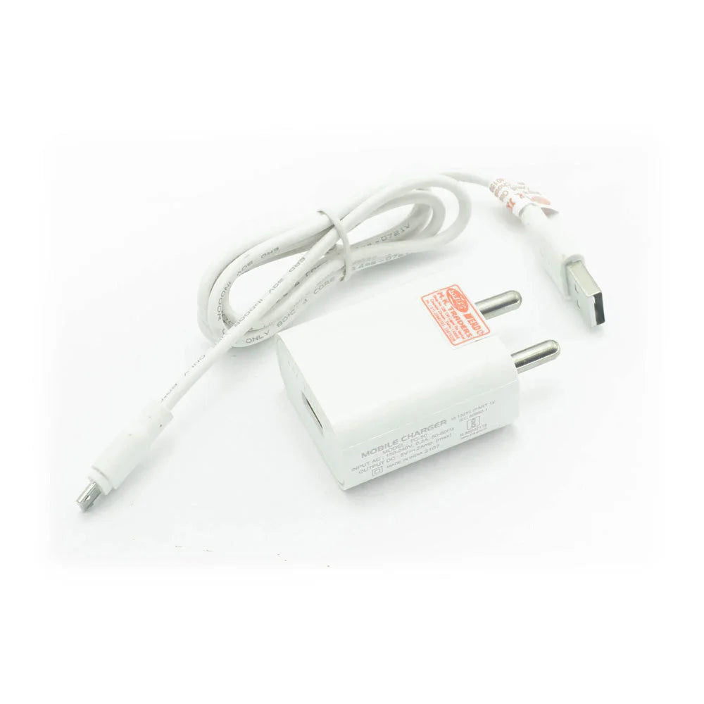 5V 2A Adaptor with Micro USB Cable