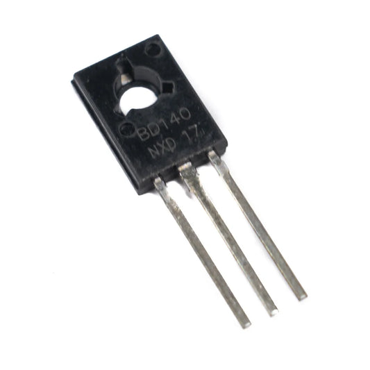 BD140 PNP Bipolar Medium Power Transistor (BJT) 80V 1.5A TO-126 Package
