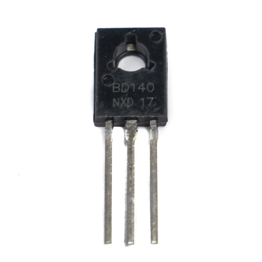 BD140 PNP Bipolar Medium Power Transistor (BJT) 80V 1.5A TO-126 Package