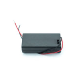 Battery Holder for 2 x 1.5V AA Cell with Cover and On-Off Switch