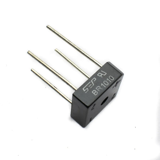 BR1010 10A 1000V Single-Phase Silicon Bridge Rectifier 