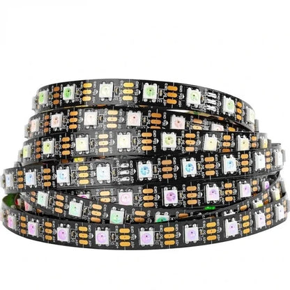 WS2815 RGB Addressable LED Pixel Strip Light 12V DC Programmable