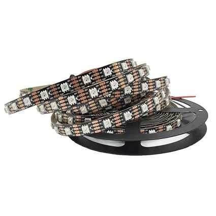 WS2813 RGB Addressable LED Pixel Strip Light 5V DC Programmable