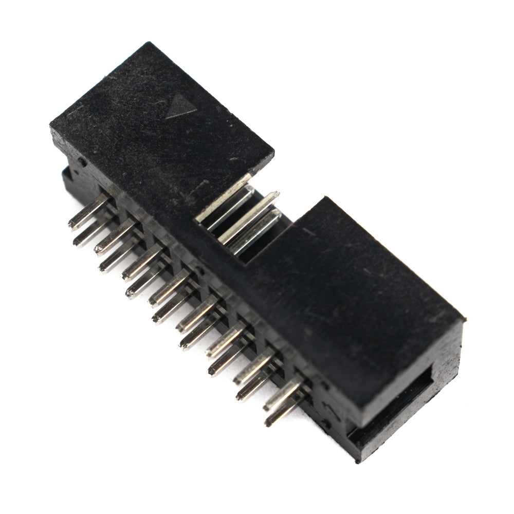 16 Pin FRC Shrouded Male Box Connector