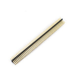 1.27mm 2x40 Pin Straight Male Double Row Brass Header Strip