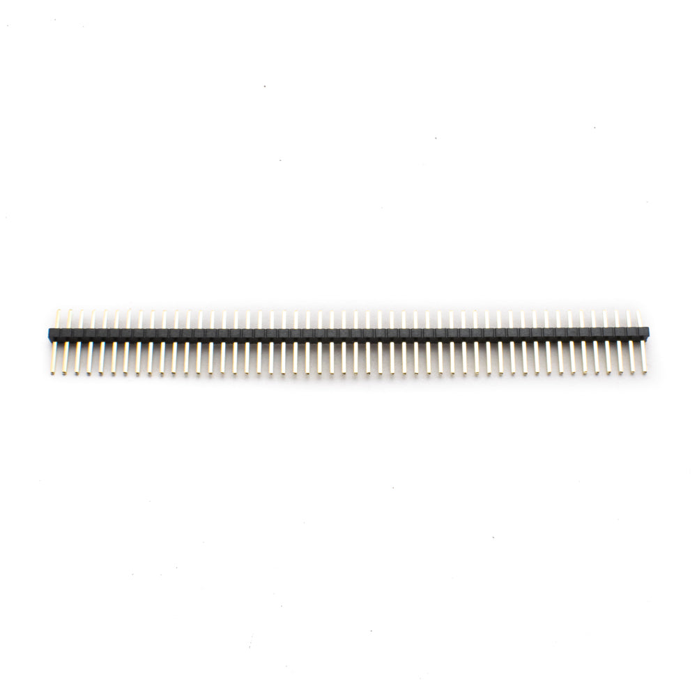 1.27mm 1x40 Pin Straight Male Single Row Brass Header Strip