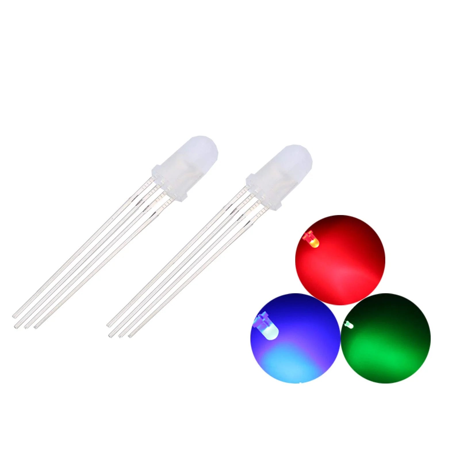 RGB LED Common Cathode 4 Pin (5mm)