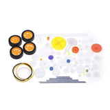 78-pieces Assorted Gears Kit for DIY Robotics