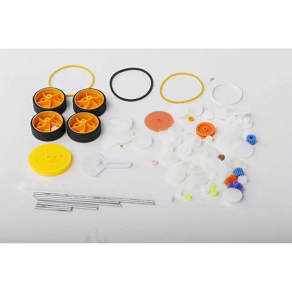 78-pieces Assorted Gears Kit for DIY Robotics