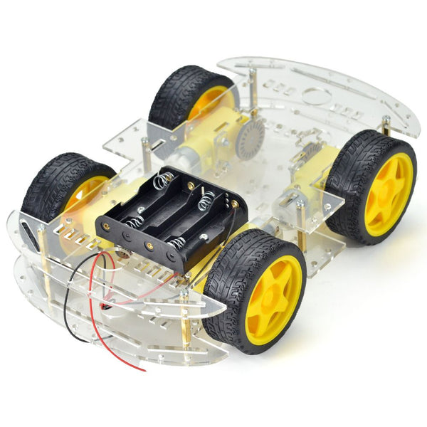 4WD Four Wheel Smart Robot Car Chassis Kit