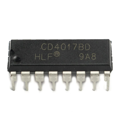 CD4017 Decade Counter IC DIP-16 Package