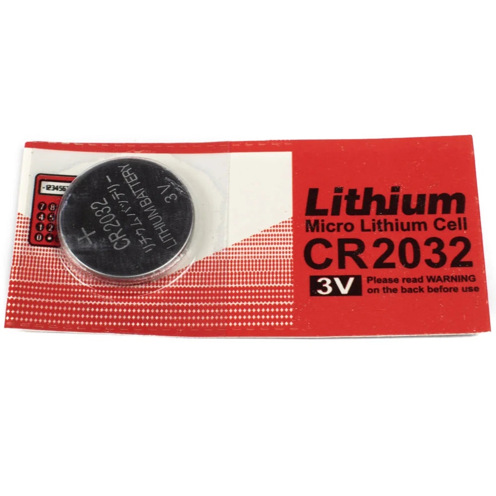 CR2032 3V 225mAh Lithium Coin Cell Battery