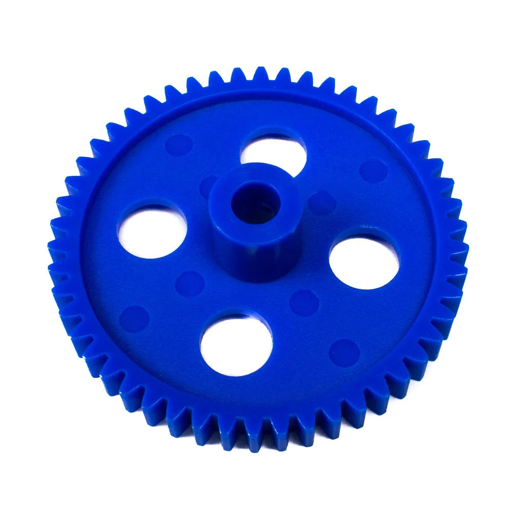 Set of Plastic Spur Gear & Worm Gear (Yellow)