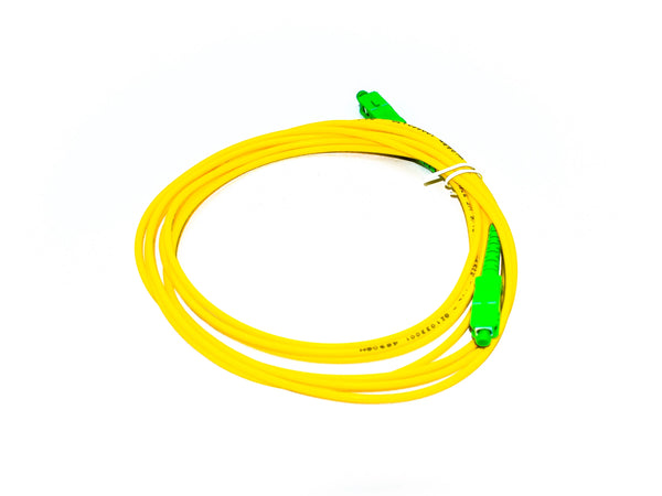 SC / APC - SC / APC 3 Meter SM SX 3.0mm Optical Fiber Patch Cord