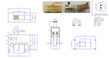 6 Pin DPDT Slide Switch – 5mm Knob Height