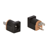 2.1mm Back 3-Pins DC Jack/Socket