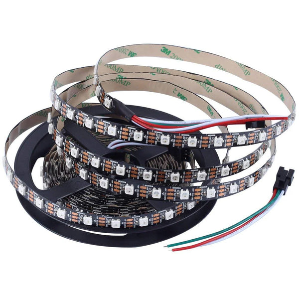 DC 5V WS2812B Addressable LED Strip 5 Meter Roll (Non Waterproof) 60 LEDs/m