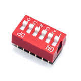 6 Way DIP Switch SPST - 2.54mm Pitch