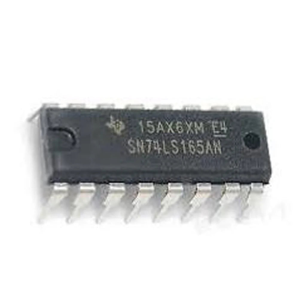 74LS165 Parallel In-Series Out Shift Register IC (74165 IC) DIP-16 Package