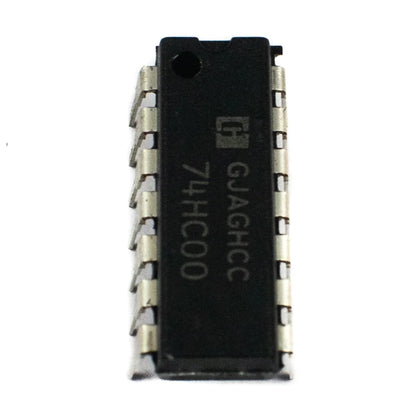 74HC00 Quad 2 Input NAND Gate IC (7400 IC) DIP-14 Package