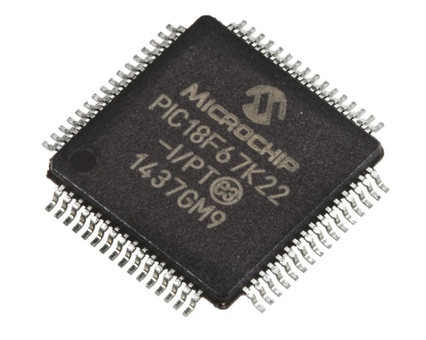 PIC18F67K22-I/PT Microcontroller  TQFP-64