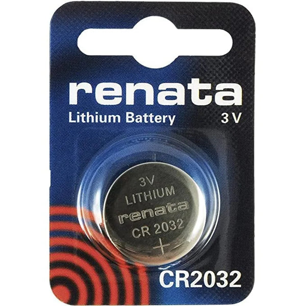 Renata CR2032 3V Lithium Coin Cell Battery