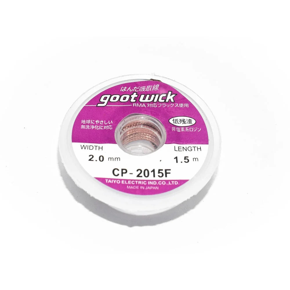 Goot® CP-2015F Lead Free ESD Safe Soldering-Wick