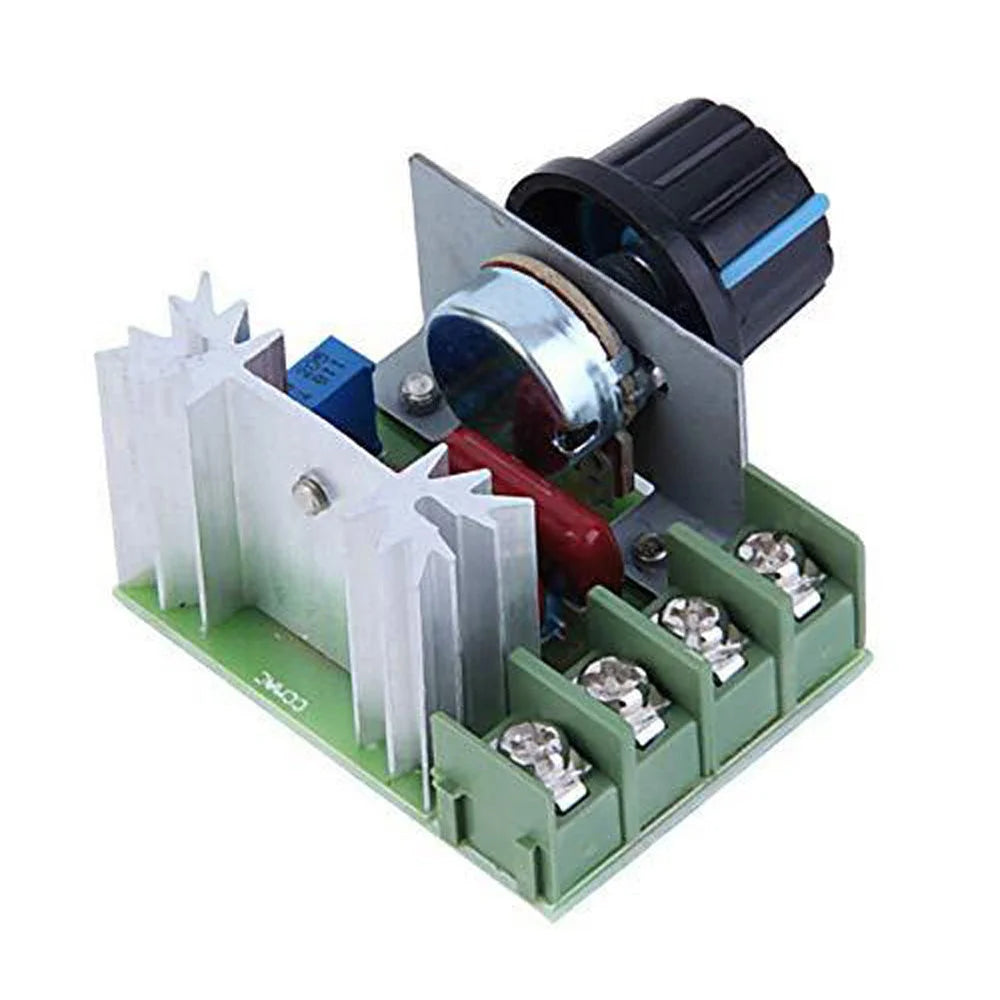 High-Power 2000W SCR Voltage Regulator Dimmer Speed Temperature Controller AC 220V