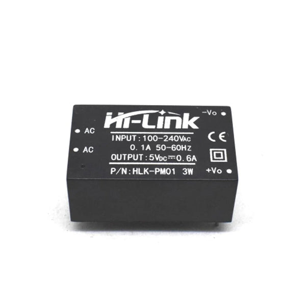 Hi-Link PM01 5V 3W AC-DC Power Converter (AC to DC Switch Power Supply Module)