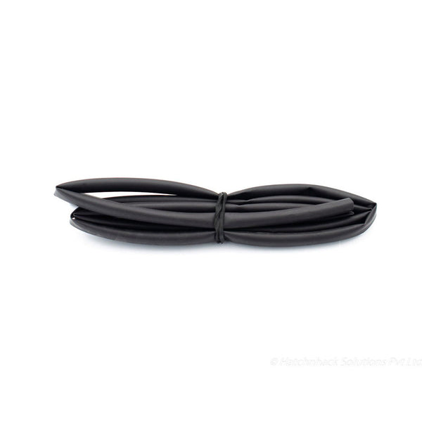 6mm 4 Meter Black Polyolefin Heat Shrink Tube Sleeve