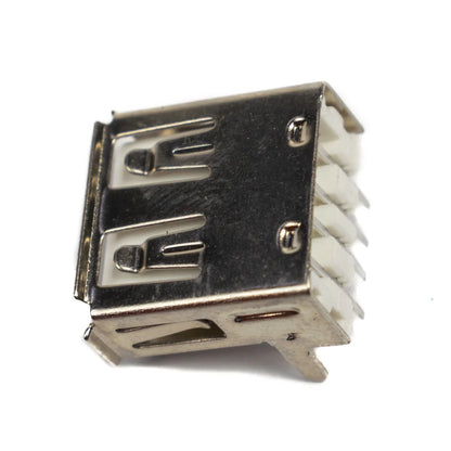 USB A Female Solder Connector (90 Degree)