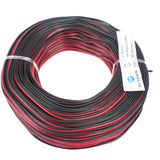 28 AWG Single Strand 2 Wire Ribbon Cable 90 Meter (Red & Black) 1/0.35mm