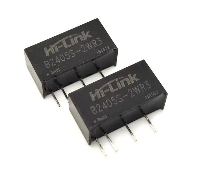 Hi-Link B2405S-2WR3 24V to 5V 2W DC DC Converter Module