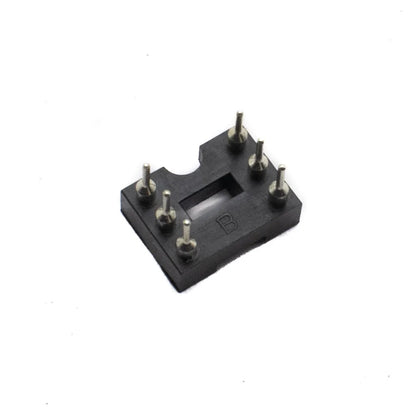 6 Pin Machined IC Base 2.54mm Pitch