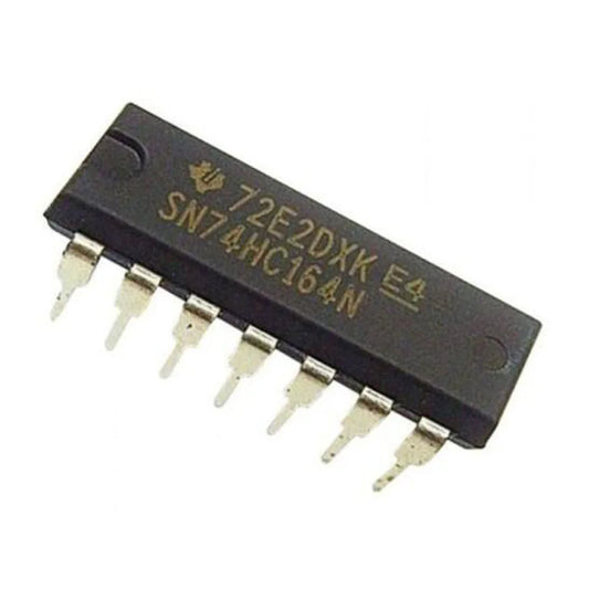 IC 74HC164 8-Bit Serial In-Parallel Out Shift Register IC (74164 IC) DIP-14 Package