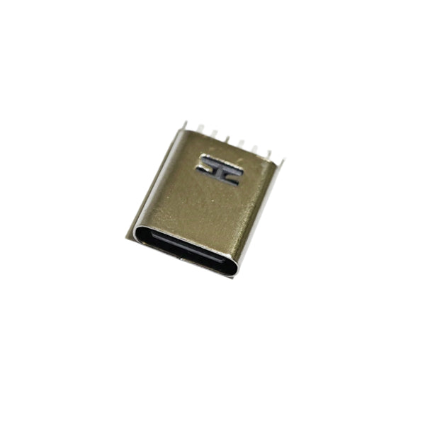 USB Type-C Female Connector Vertical Mount – 10mm Height