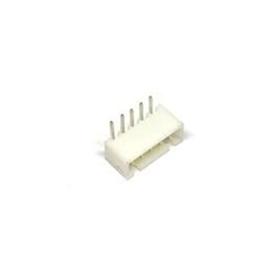 5 Pin JST Connector Male (90 degree) - 2.54mm Pitch 