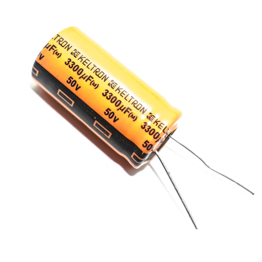 Keltron 3300µF 50V Electrolytic Capacitor