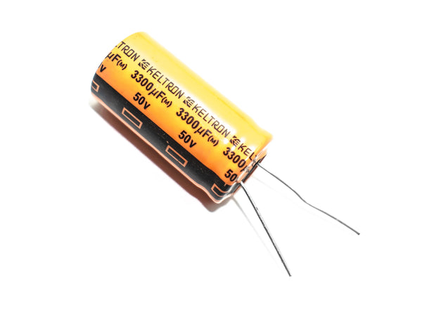 Keltron 3300µF 50V Electrolytic Capacitor