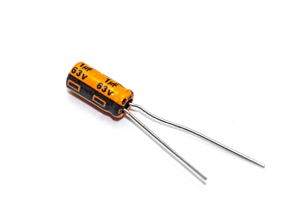 Keltron 1µF 63V Electrolytic Capacitor 