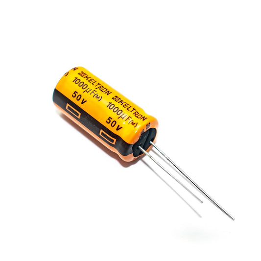 Keltron 1000µF 50V Electrolytic Capacitor