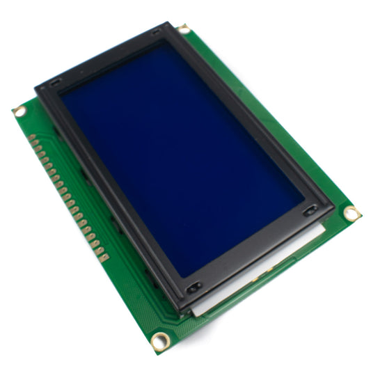 128x64 Alphanumeric LCD (Blue)