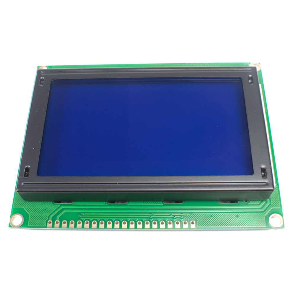 128x64 Alphanumeric LCD (Blue)