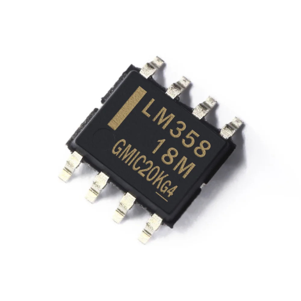 LM358 IC, Dual Op-Amp IC (SMD Package)