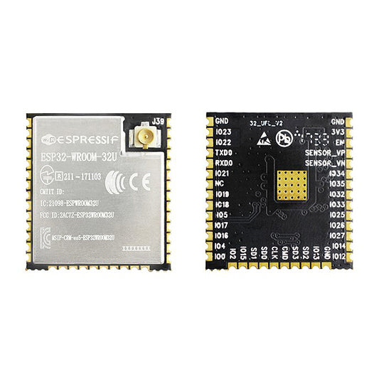 ESP32-WROOM-32U-N4  4MB Flash WiFi + BT + BLE Module