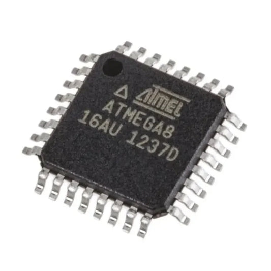 Microchip ATMEGA8 Microcontroller - (SMD TQFP Package) - 8-Bit 32 Pin AVR Microcontroller