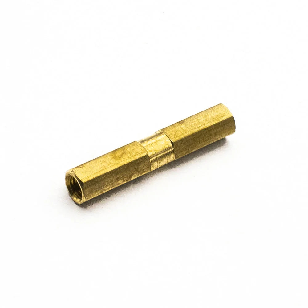 M3 X 25mm Female-Female Brass Hex Threaded Pillar Standoff Spacer